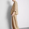 Strukturierter Blazer mit fallendem Revers