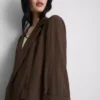 Strukturierter Blazer mit fallendem Revers