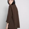 Strukturierter Blazer mit fallendem Revers