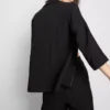 Strukturierter Blazer mit fallendem Revers