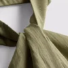 Strukturiertes Halterneck-Top mit Knopfleiste