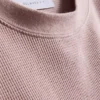 Strukturiertes, kastenförmiges T-Shirt