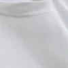 Strukturiertes, kastenförmiges T-Shirt
