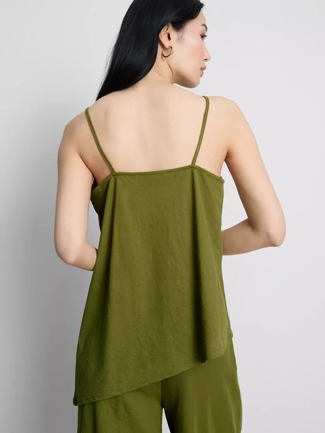 Strukturiertes Longline-Cami-Top