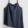 Strukturiertes Longline-Cami-Top