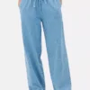 Sweathosen-Jeans mit mittlerer Leibhöhe