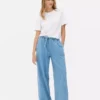 Sweathosen-Jeans mit mittlerer Leibhöhe