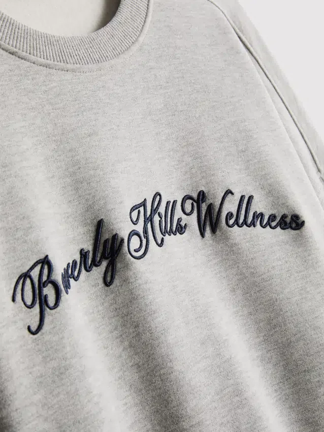 Sweatshirt «Beverly Hills» mit hohem Baumwollanteil