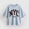Sweatshirt mit Drop-Sleeves aus baumwollreicher NYC-Kollektion