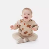 Sweatshirt mit Rundhalsausschnitt und Waldtier-Motiv