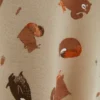 Sweatshirt mit Rundhalsausschnitt und Waldtier-Motiv