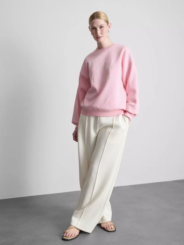 Sweatshirt mit Slogan für die Brautgesellschaft