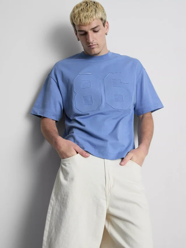 T-Shirt mit Applikation