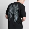 T-Shirt mit Aufdruck auf der Rückseite