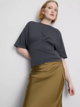 T-Shirt mit Empire-Taille
