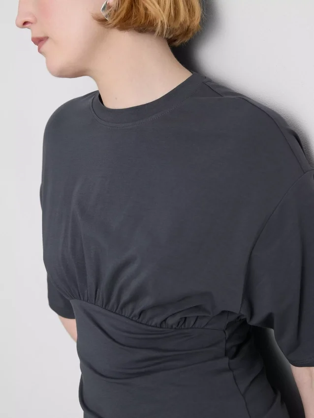 T-Shirt mit Empire-Taille