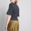 T-Shirt mit Empire-Taille
