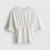 T-Shirt mit Empire-Taille