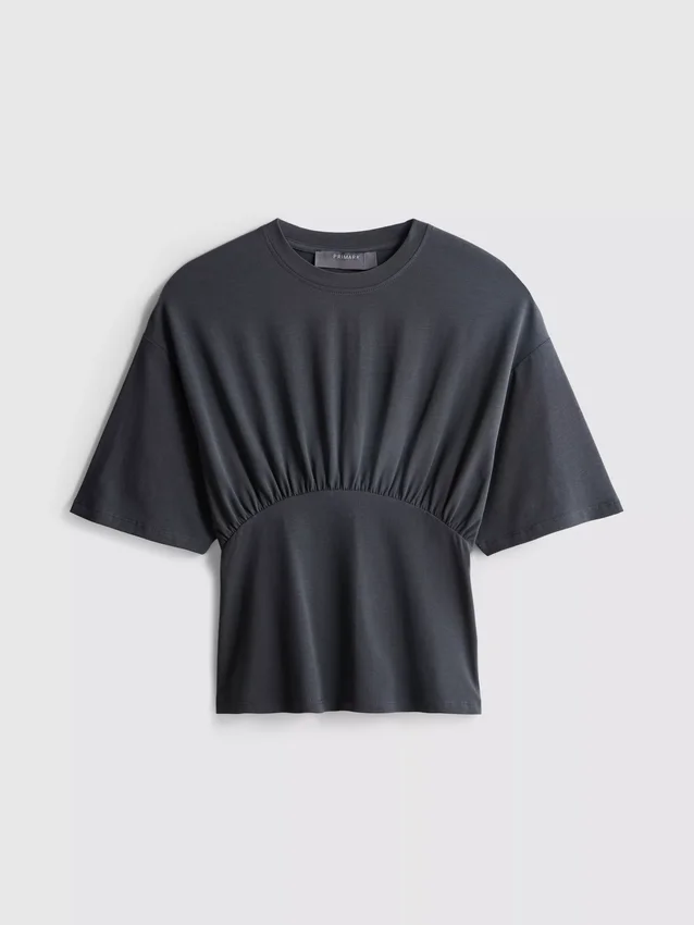 T-Shirt mit Empire-Taille