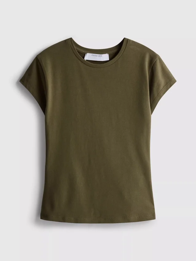 T-Shirt mit eng anliegenden Flügelärmeln