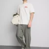T-Shirt mit Miami-Beach-Motiv