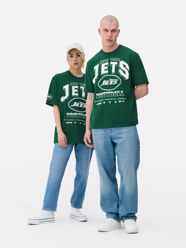 T-Shirt mit New York Jets-Logo