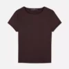 T-Shirt mit Rundhalsausschnitt, das wie eine zweite Haut sitzt
