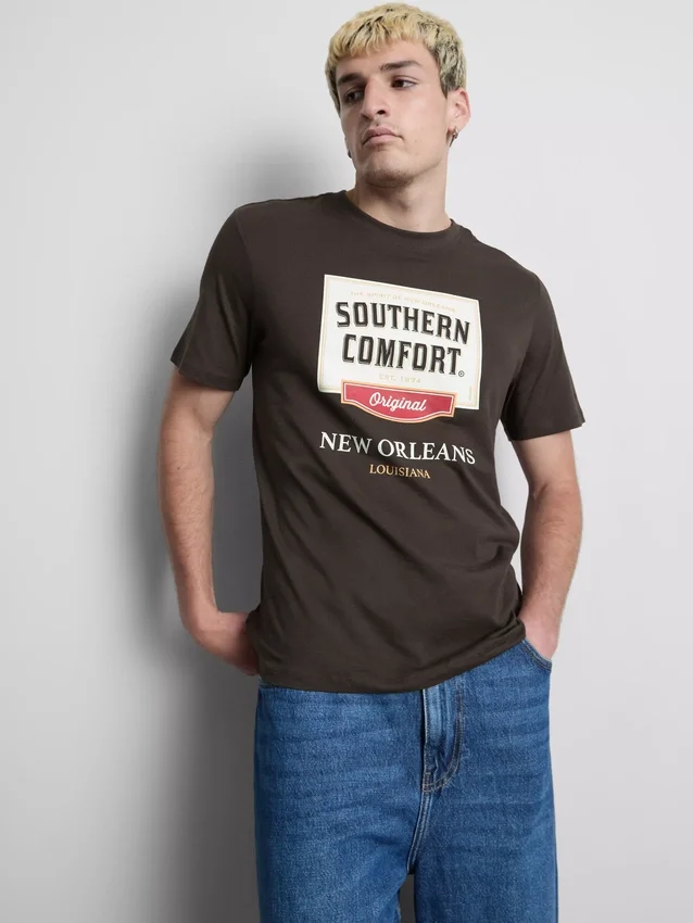 T-Shirt mit «Southern Comfort»-Motiv