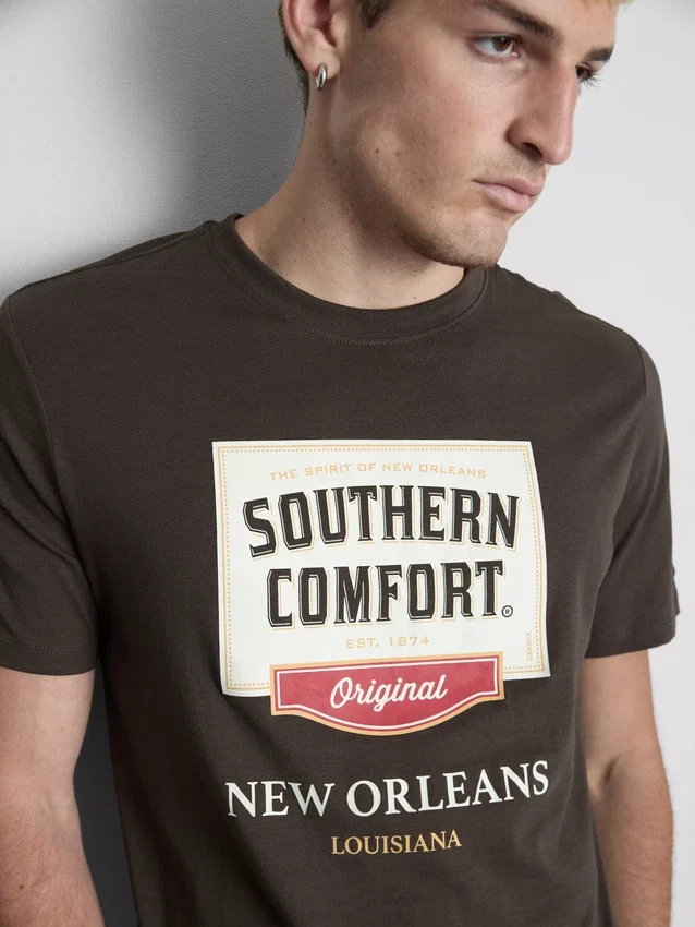 T-Shirt mit «Southern Comfort»-Motiv