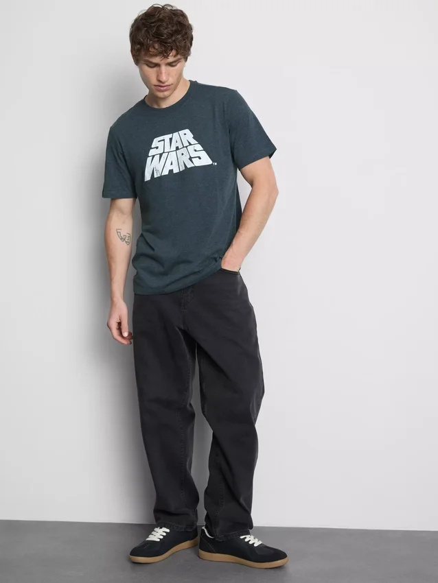 T-Shirt mit Star-Wars-Logo
