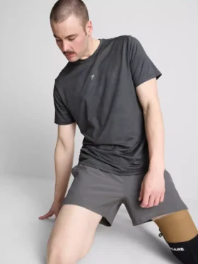 T-Shirt mit strukturiertem Muster