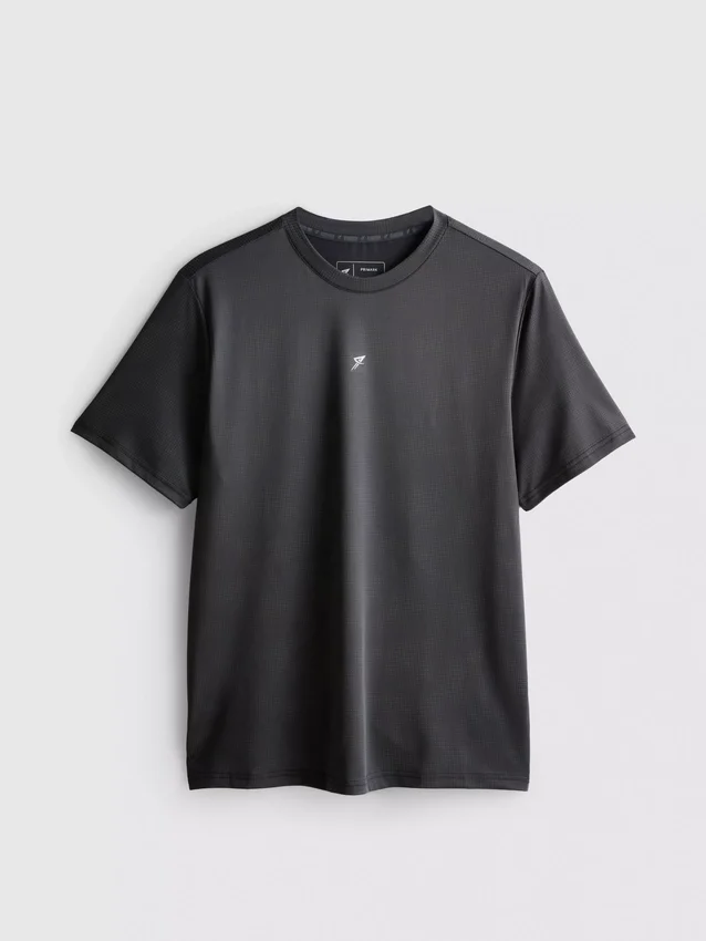 T-Shirt mit strukturiertem Muster