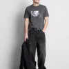 T-Shirt mit Tokyo-Street-Grafik