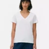 T-Shirt mit V-Ausschnitt