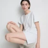 T-Shirt- und Shorts-Schlafanzug