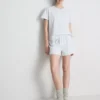 T-Shirt- und Shorts-Schlafanzug