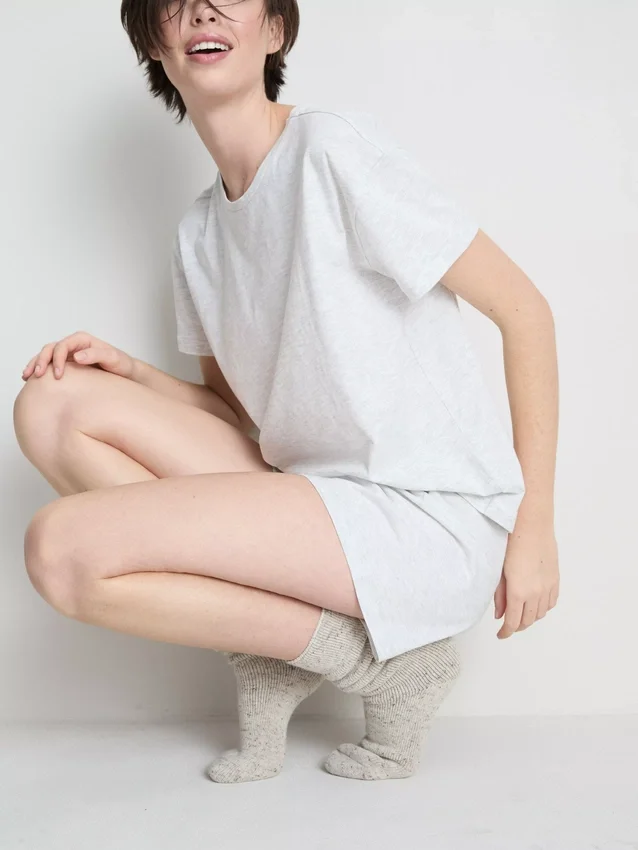 T-Shirt- und Shorts-Schlafanzug