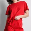 T-Shirt- und Shorts-Schlafanzug