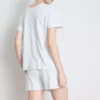 T-Shirt- und Shorts-Schlafanzug