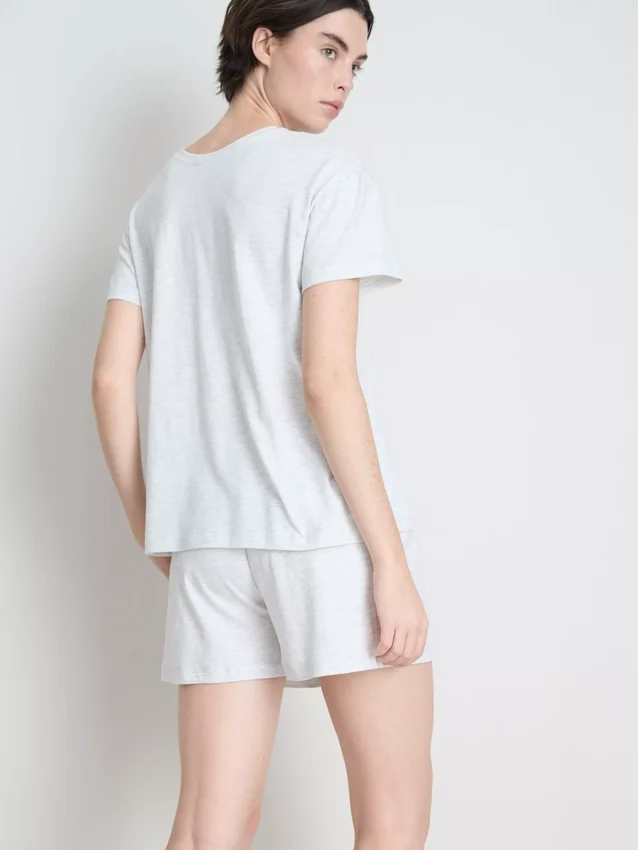 T-Shirt- und Shorts-Schlafanzug