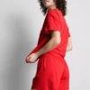 T-Shirt- und Shorts-Schlafanzug