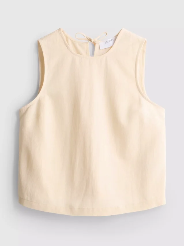 Tanktop aus Baumwollmischung