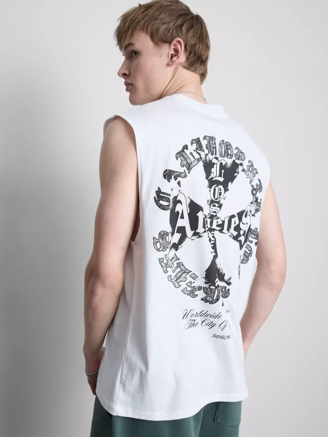 Tanktop mit «Los Angeles»-Motiv