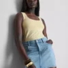Tanktop mit quadratischem Ausschnitt