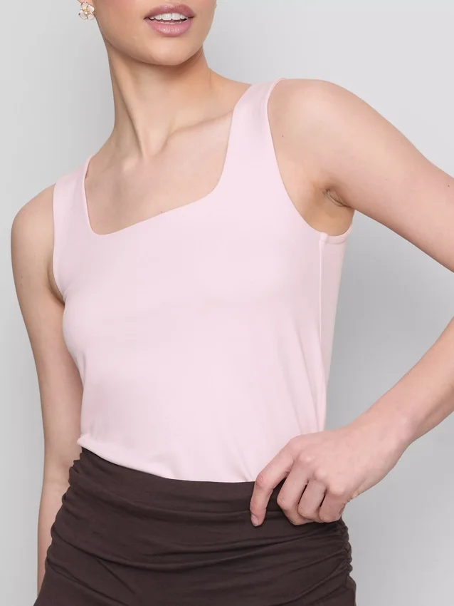 Tanktop mit quadratischem Ausschnitt