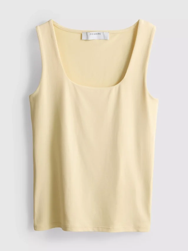 Tanktop mit quadratischem Ausschnitt