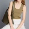 Tanktop mit U-Ausschnitt und Racerback