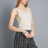 Tanktop mit U-Ausschnitt und Racerback