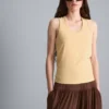 Tanktop mit U-Ausschnitt und Racerback