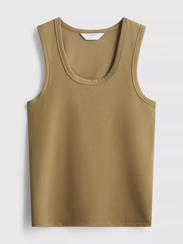 Tanktop mit U-Ausschnitt und Racerback